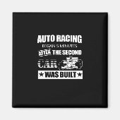 2号車wの5分後に自動車レースが始まった マグネット (正面)