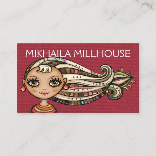 2名刺版 – Society Diva 名刺 (正面)