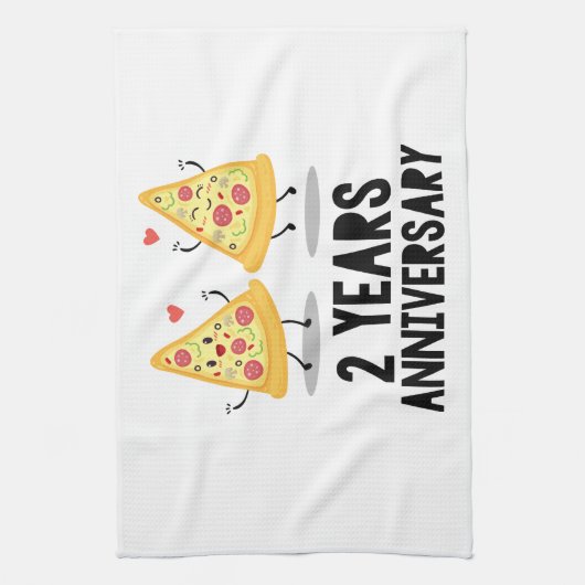 2周年記念2年 キッチンタオル (縦)
