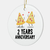 2周年記念2年 セラミックオーナメント (左)