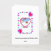 2周年記念 綿 カード (裏面)