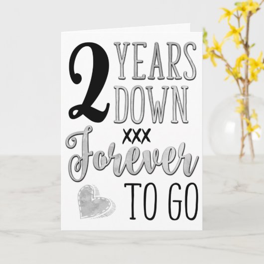 2周年記念、2年連続カードを発行 カード (黄色い花)