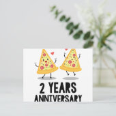 2周年 2年 ポストカード (スタンド正面)