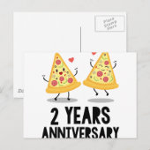 2周年 2年 ポストカード (正面/裏面)