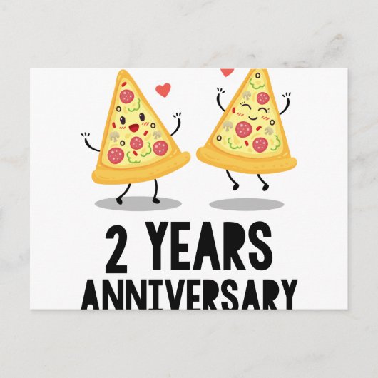 2周年 2年 ポストカード (正面)