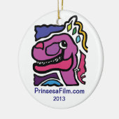 2味方されたオーナメント セラミックオーナメント (左)