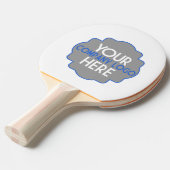 2味方された使用はBusiness Logo Custom Companyイベントを所有します 卓球ラケット (正面アングル)