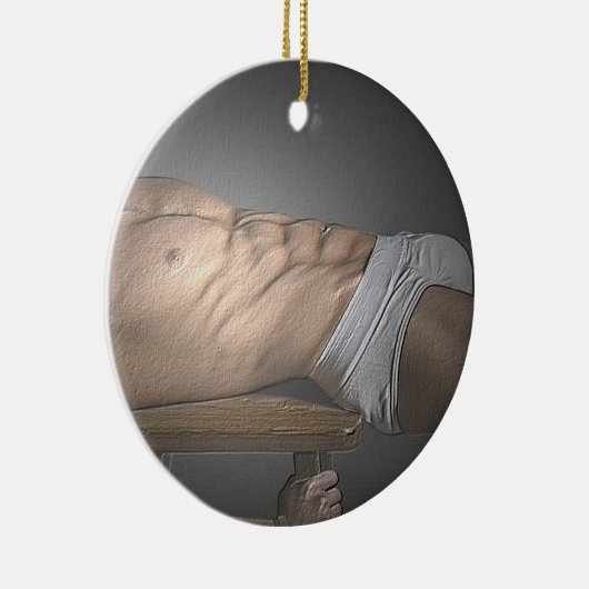 2味方された白い報告書のオーナメント セラミックオーナメント (右)