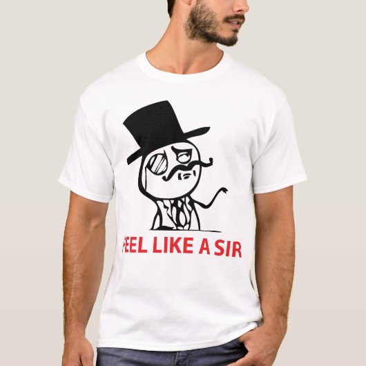 - 2味方されたTシャツのように感じて下さい Tシャツ (正面)