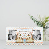 2回のおもしろいBOYSフォトカード (スタンド正面)