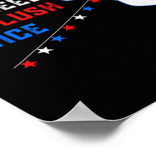 2回のアンチ切り株をフラッシュするおもしろい必要がある ポスター (角)