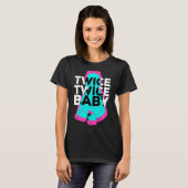 2回のベビー可愛い双子と1人 Tシャツ (正面フル)