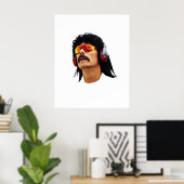 2回の博士の尊敬の念 ポスター (ホームオフィス)