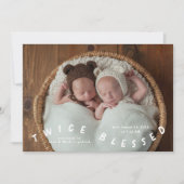 2回の賛美タイポグラフィ誕生の発表 案内状 (正面)