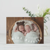 2回の賛美タイポグラフィ誕生の発表 案内状 (スタンド正面)