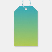 2回クールの誕生日メッセージカード ギフトタグ (裏面)