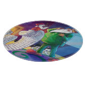 2回サンタでチェック カッティングボード (角)