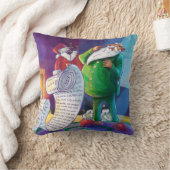 2回サンタでチェック クッション (ブランケット)