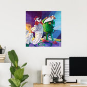 2回サンタでチェック ポスター (ホームオフィス)