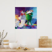 2回サンタでチェック ポスター (キッチン)