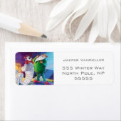 2回サンタでチェック ラベル (インサイチュ)