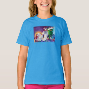 2回サンタでチェック Tシャツ