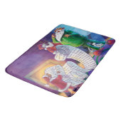 2回チェック絵画する バスマット (アングル)