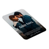 2回モダン延期する マグネット (右側)