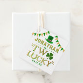 2回ラッキー聖パトリックの日2回目の誕生日 フェイバータグ (インサイチュ)