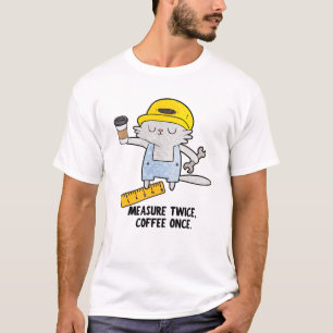 2回測定、コーヒー1回 Tシャツ