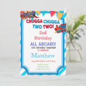 2回目のカラフル誕生日パーティの招待状のトレーニング (スタンド正面)