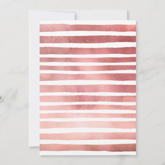 2回目の誕生日のシルバーバルーン |ピンクガーリーパーティー 招待状 (裏面)