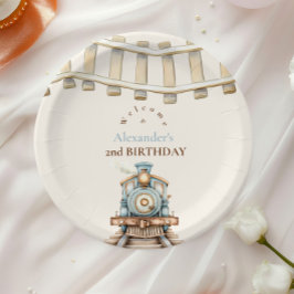 2回目の誕生日のトレーニング ペーパープレート