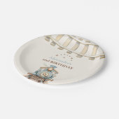 2回目の誕生日のトレーニング ペーパープレート (アングル)