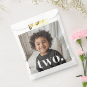 2回目の誕生日の写真 – 2 フェイバーバッグ (封をした状態)