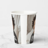 2回目の誕生日の写真 – 2 紙コップ (左)