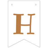 2回目の誕生日を祝う バンティングフラッグ (第2の旗)