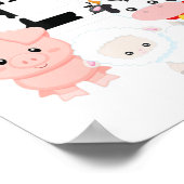 2回目の誕生日パーティー飼育動物牛第2位 ポスター (角)