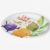 2回目の誕生日パーティー2018年12月 ペーパープレート (アングル)