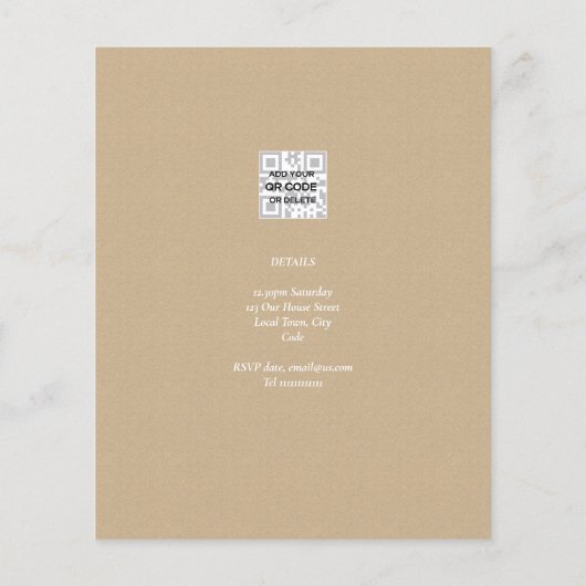 2回目の誕生日フォトコラージボーイまたはガールミックスカラー (裏面)