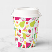 2回目の誕生日フルーツフルーツバースデーパーティー 紙コップ (右)