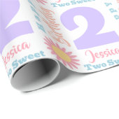 2回目の誕生日ラッピング紙 ラッピングペーパー (ロールコーナー)