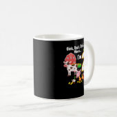 2回目の誕生日2歳の農場誕生会アニメーション コーヒーマグカップ (正面右)