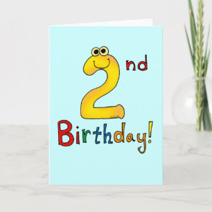 2回目の誕生日! カード