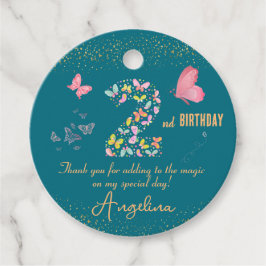 2回目の誕生日「蝶のキスと感謝の願い」 フェイバータグ