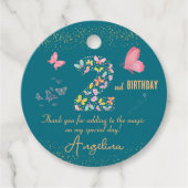 2回目の誕生日「蝶のキスと感謝の願い」 フェイバータグ (正面)