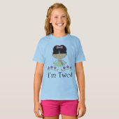 2回目の誕生日I'm Two Girls Tシャツ (正面フル)
