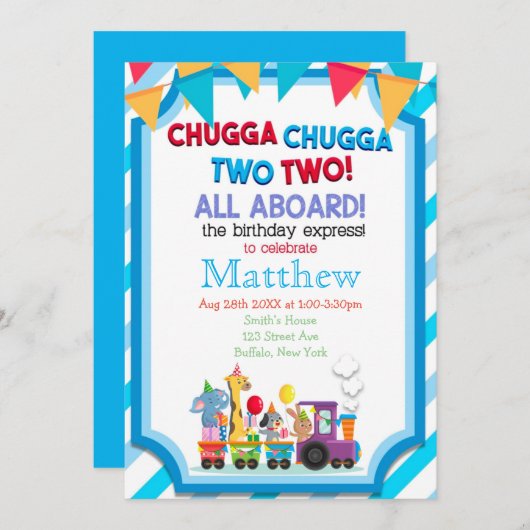 2回目カラフルの誕生日パーティーのトレーニング (正面/裏面)