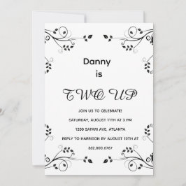 2回目モダンの誕生日の写真 シーズンカード