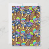 2夏クールのバイブ2nd誕生日 招待状 (裏面)